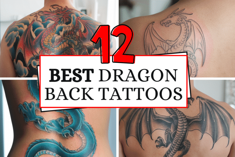Dragon Back Tattoos