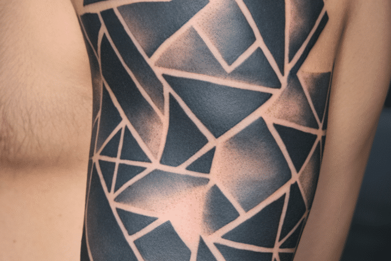 Geometric Arm Tattoo